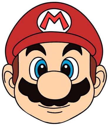 Mario face loading indicator